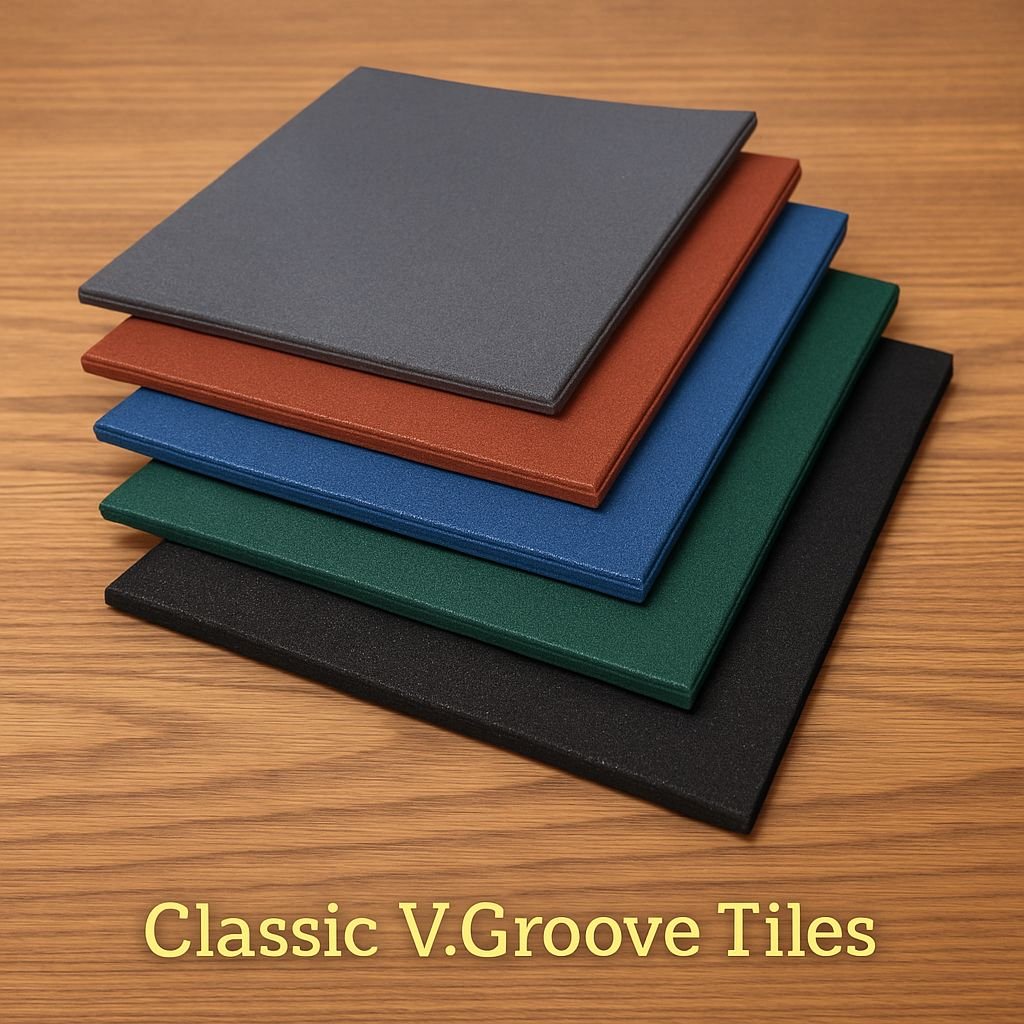 classic v groove tiles